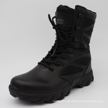 2016new Design Hochwertige schwarze Polizei Taktische Stiefel Militär Stiefel
